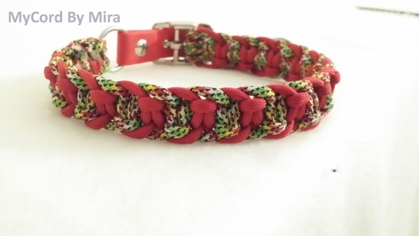 M 271 US Cord Halsband rot